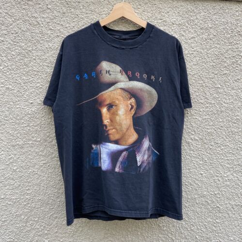 Men T Shirts Plus Size Garth Brooks Flag Top Shirt Cowboy Baseball Caps Adjustable 