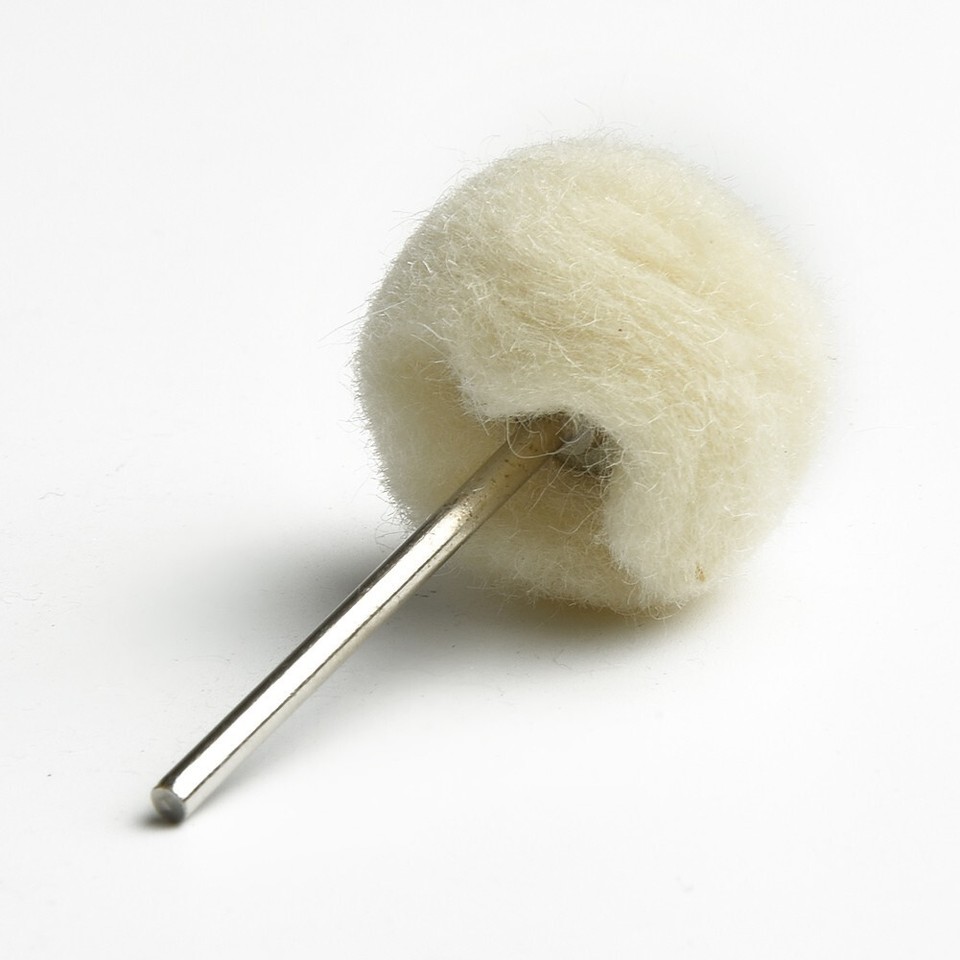 10pcs Set Shank Wool Polishing Wheel Brush Burrs Rust Removal Grinder