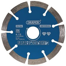 Image of Draper 99782 Segmented Diamond Blade (115mm)