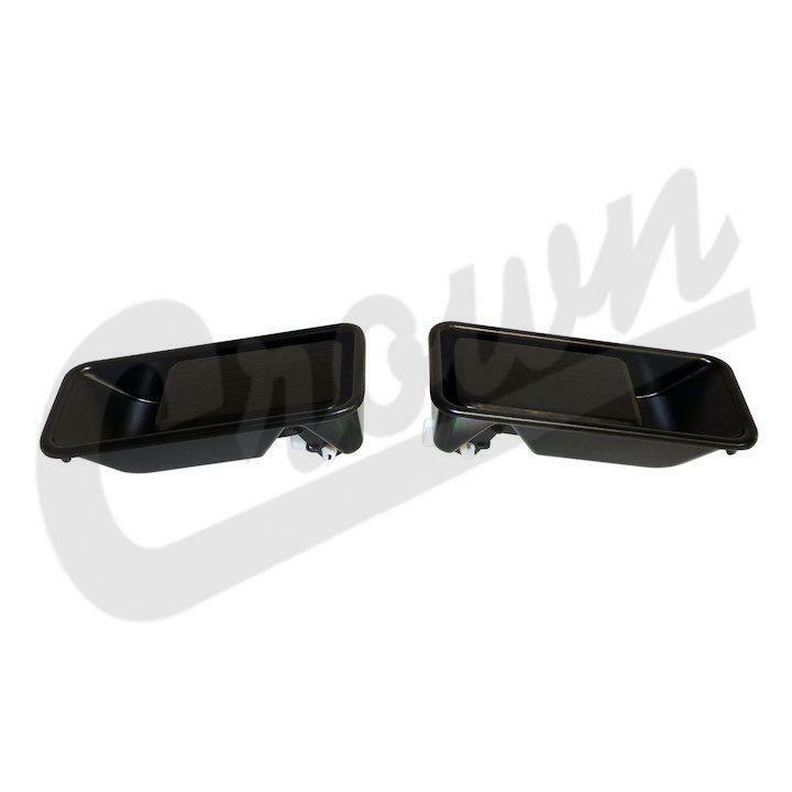 Kit de poignée de porte extérieure pour voiture en ABS noir classique