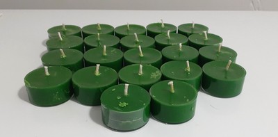 12 TEA LIGHTS IN CHRISTMAS  SCENTS HIGHLY SCENTED SOY WAX HANDMADE