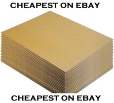 Corrugated Cardboard Sheet Pads Single Wall CRAFT DIVIDER A5 A4 A3 A2 A1 A0