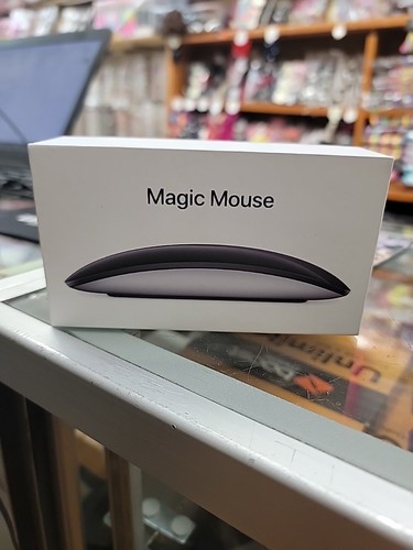 Apple Magic Mouse Multi-Touch Surface - 2024 Model w/USB-C BLACK NEW SEALED - Picture 2 of 2