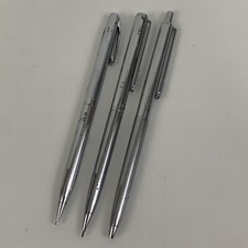 Juego de lápices mecánicos de plomo Sheaffer vintage y bolígrafo Papermate (leer)