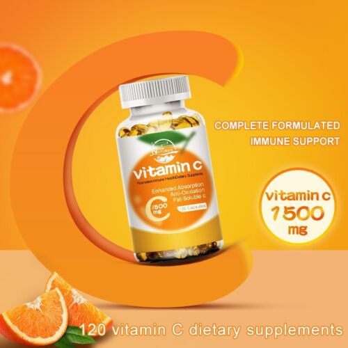Vitamin C 1000mg 240 CAPS Vitamina Kapseln 1000 mg Immunsystem EXP 2026 - Bild 9 von 12