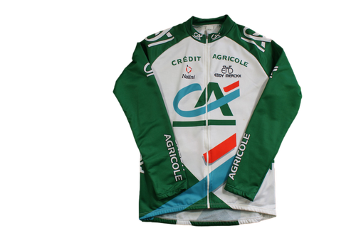 Veste cycliste vintage Crédit Agricole Nalini