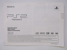 Sony PlayStation 2 PS2 Instruction Manual Only