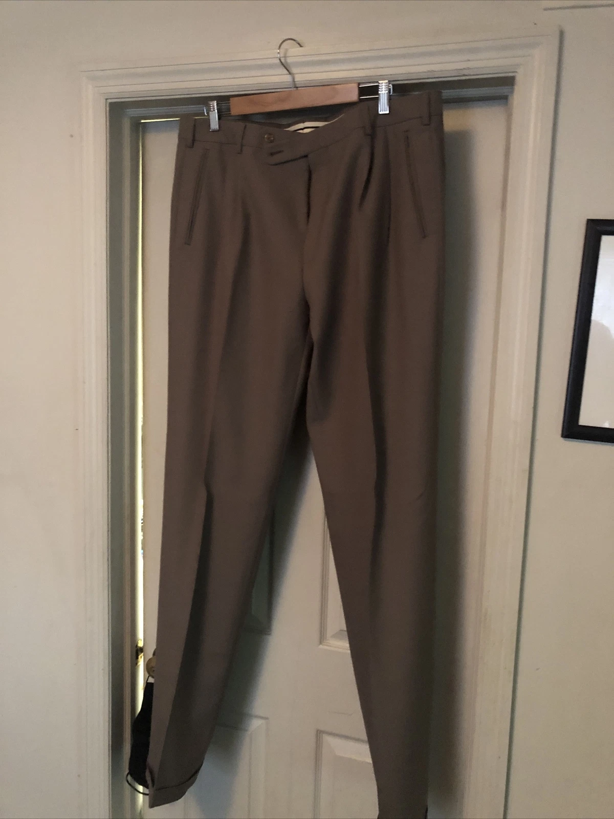 Van Dyke homme léger tissé plat marron Gucci IT 56L US 42/43 533078 Z566J 2892