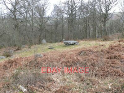 FOTO GORSEDD STONES CORWEN AUF HALBEM WEG NACH OBEN PEN Y PIGYN EIN HÜGEL SÜDLICH VON CO
