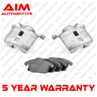 Brake Calipers + Pads Front Aim Fits Honda CR-V 2001-2007 2.0 Brand New