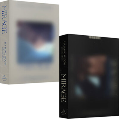 HA SUNG WOON [MIRAGE] 4th Mini Album RANDOM CD+Foto Buch+3 Karte+Sticker SEALED