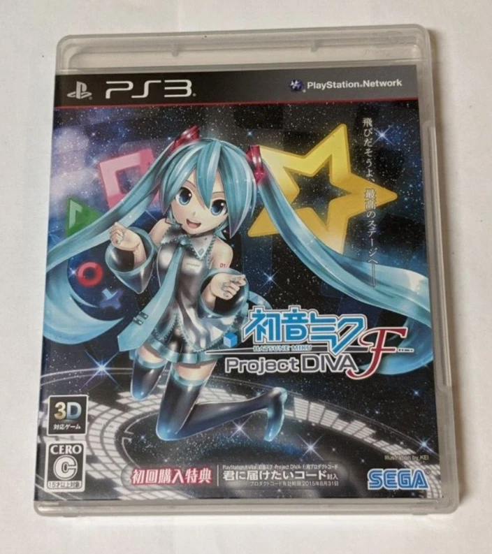 Sony PlayStation 3 Hatsune Miku: Project DIVA F Video Games for
