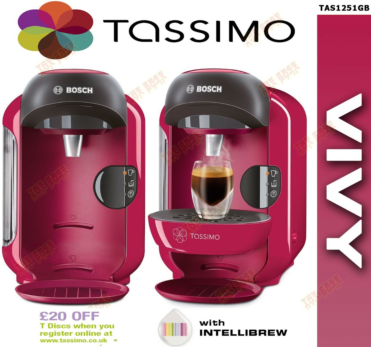 Bosch Tassimo Vivy Multi Coffe Machine 