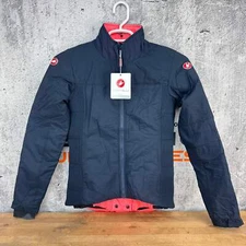 New! Castelli Elemento Lite Jack Women's Medium Winter Cycling Jacket MSRP $400