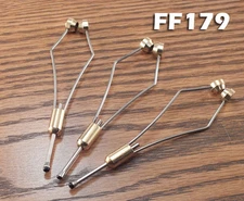 Ceramic Tip Fly Tying Bobbins Set of 3 Bullet Style Handle Bobbin  FF179