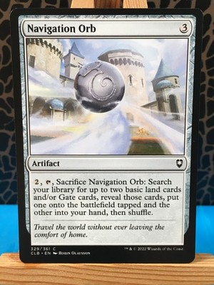 MTG - Navigation Orb. Commander Legends:Baldur's Gate. Common - Artefakt.