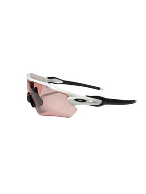 Pink Oakley Radar EV Path OO9208  White Black Prizm Sunglasses