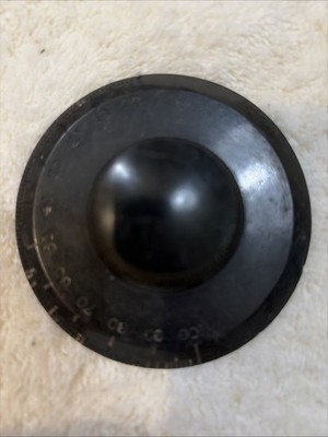 Antique Tube Receiver / Radio Dial Bakelite 0-100  On Dial