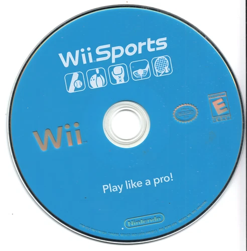 Wii Sports (Nintendo Wii, 2006) Disc Only Tested Working With Scratches