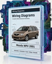 2001 Mazda Mpv Color Electrical Wiring Diagrams Schematics Pdf On Usb 2001 Mazda Mpv Color Electrical Wiring Diagrams Schematics Pdf On Usb