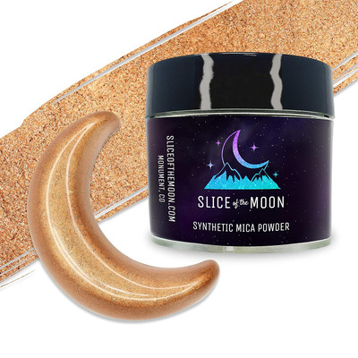 Bronze Synthetic Mica Powder, 0.42Oz (12G) | for Personal or Professional Use -