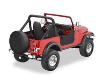 Bestop 53027-01 Lower Soft Door Kit Black Lower Fabric Half-door Set For Cj5 Bestop 53027-01 Lower Soft Door Kit Black Lower Fabric Half-door Set For Cj5