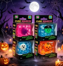 2026 New Luminous Halloween Spooky Squishy Cubes