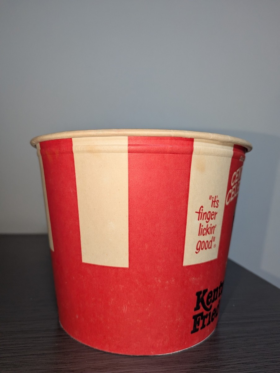 KFC Kentucky Fried Chicken, Vintage Chicken Bucket/ 1990