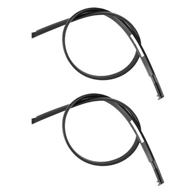 2x Roof Drip Side Moulding Drip Weatherstrip For Toyota Tundra Crewmax 2007-2021