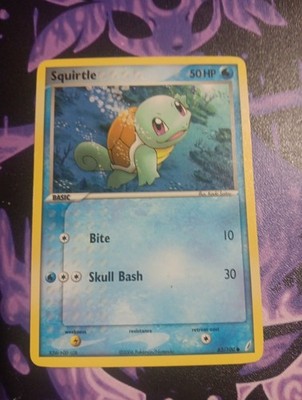 Squirtle 63/100 Crystal Guardians Regular