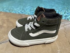 Vans Toddler Sk8-Hi Zip MTE-1 Olive Green Toddler Size 6