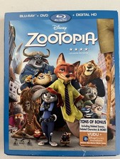 Zootopia Blu-ray With Slipcover