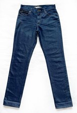 【RARE!】Vtg 90s ✪ TYTE American Standard 🇺🇸USA Made Satin Denim Jeans Fit 30x35