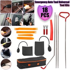 18pcs Professional Car Door Window Emergency Open Tool Kit Unlock Lock Out Auto