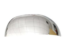 CALOTTA RETROVISORE DESTRO FIAT PANDA DAL 2009 CROMATA MODELLO GRANDE