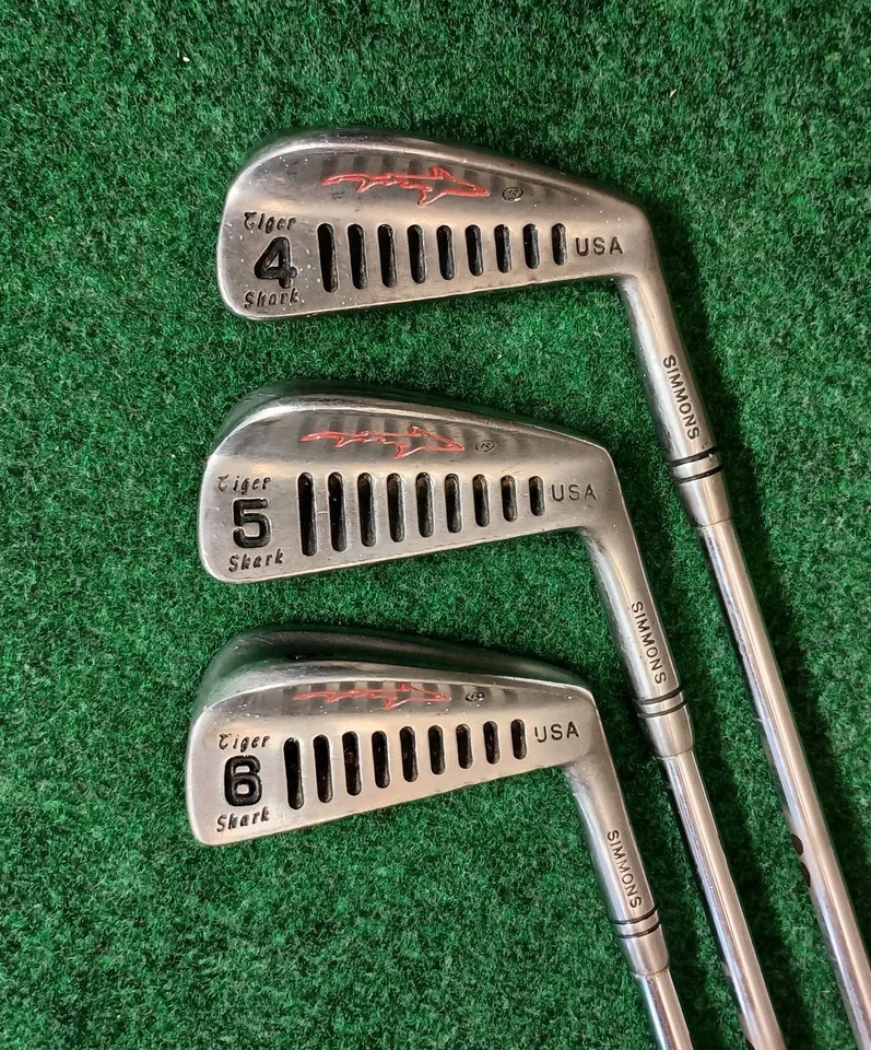 Tiger Shark Hybrid Sole Iron Set 4-9 Irons Only Regular Flex Steel Right Handed - Image 3 of 4
