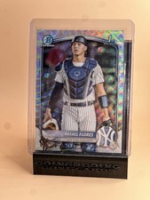 2025 Bowman - Chrome Prospects Rafael Flores #BCP-34 Wave Refractor /350 (RC)