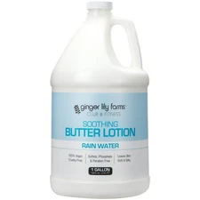 Ginger Lily Farms Club & Fitness Soothing Butter Lotion for Dry Skin, 100%... 