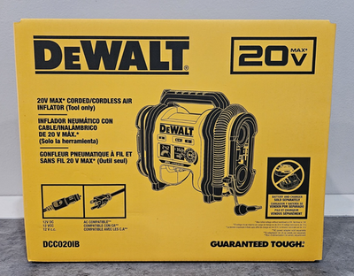 #ad #ad NEW DeWALT DCC020IB 20V High Pressure Corded Cordless Air Inflator 2025 $135.99