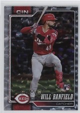 2026 Topps Series 1 Silver Crackle Foil Will Banfield #247 b4d