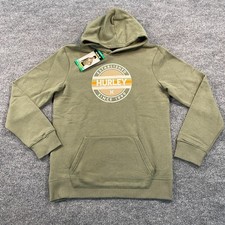 NWT Hurley Hoodie XL Youth 19x25 Green