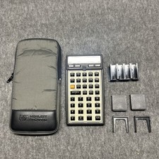 Hewlett Packard HP-41CV Programmable Scientific Calculator X Mem STRC ANAL X