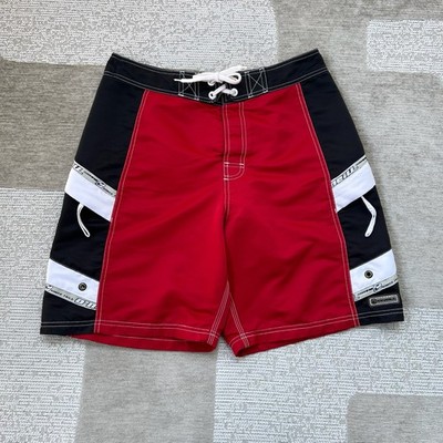 Vintage O Neill Board Shorts 90s Y2K Stitched Logo Mens Surfer Skater Swimming