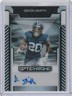 DEION SMITH 2025 LEAF OPTICHROME FOOTBALL SILVER PARALLEL AUTO # 1/10 !! LSU