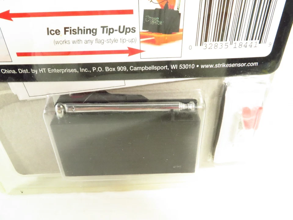 Sensor de huelga de pesca HT Enterprises con buscapersonas remoto inalámbrico, NUEVO SELLADO, ¡RARO! Foto 4 de 4
