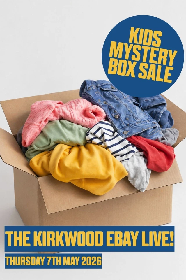 ADULTS & KIDS MYSTERY CLOTHING  BUNDLES - £1 Start - THE KIRKWOOD
