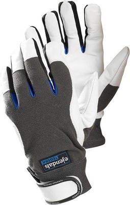 Ejendals Lederhandschuh Tegera 166 schwarz/grau/blau/weiß Größenwahl!