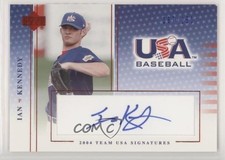 2005 Upper Deck USA Baseball Team Signatures Blue Ink /250 Ian Kennedy Auto 2u3
