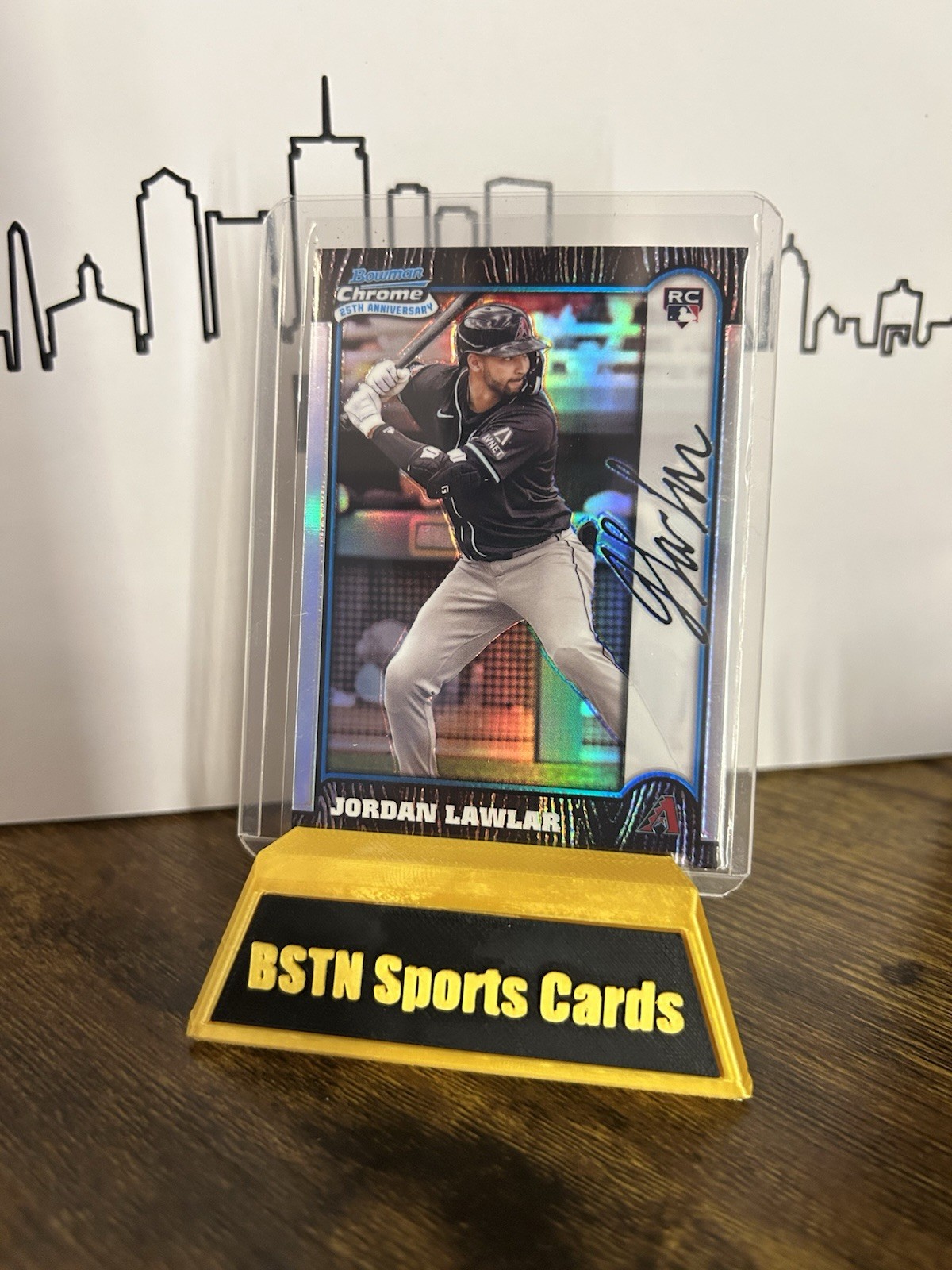2024 Bowman Chrome Jordan Lawlar 1999 25th Ann Refractor #BC25-6 Diamondbacks RC