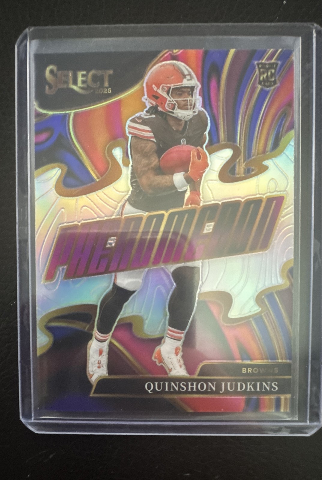2025 Panini Select - Phenomenon Quinshon Judkins #6 Silver Prizm (RC)